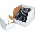 Officespace 10 in. x 12 in. x 8 in. Jumbo Open Top Bin Boxes- 25 OF3347690